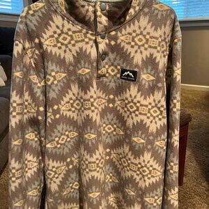 Men's Brown Patterned Sweater